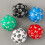 Lot de 5 dés polyédriques D30 à 20 faces, accessoires de jeu éducatifs 5