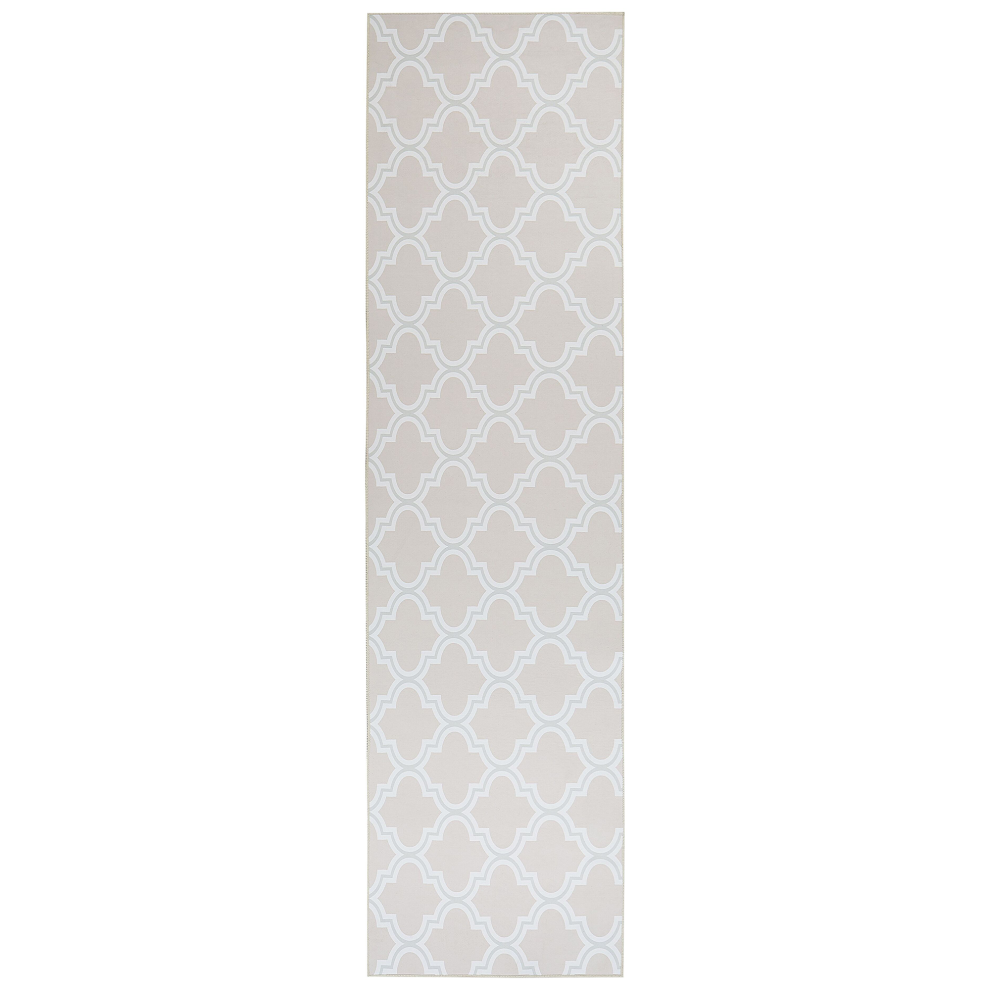 Beliani Rug Kadayal Beige 80 X 300 Cm