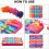 384 Peças 7 Polegadas Potholder Loops Tecelagem Loops Tecelagem Artesanato com 12 Cores para Artesanato DIY Suprimentos A 4