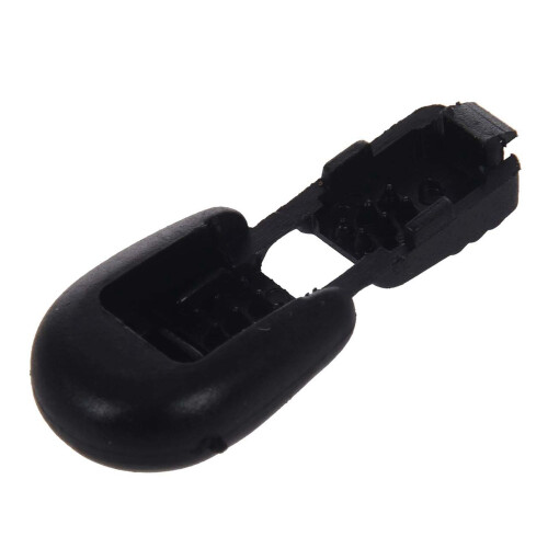 20pcs 5.2mmx4.7mm Plastic Clip Lock Ends for Zipper Pulls 1