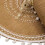 Set de 8 Sets de Table Ronds, Tapis de Table en Jute Tissé Boho ûrPompon (Boule Blanche) 4