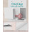 Over-Door Storage Organiser - Fabric - Cloud White - 4 Pockets 4
