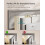 Over-Door Storage Organiser - Fabric - Cloud White - 4 Pockets 5