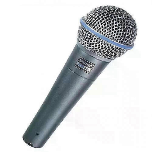 Microfon dinamic supercardioid Shure BETA58A, microfon vocal, microfon cu fir 1