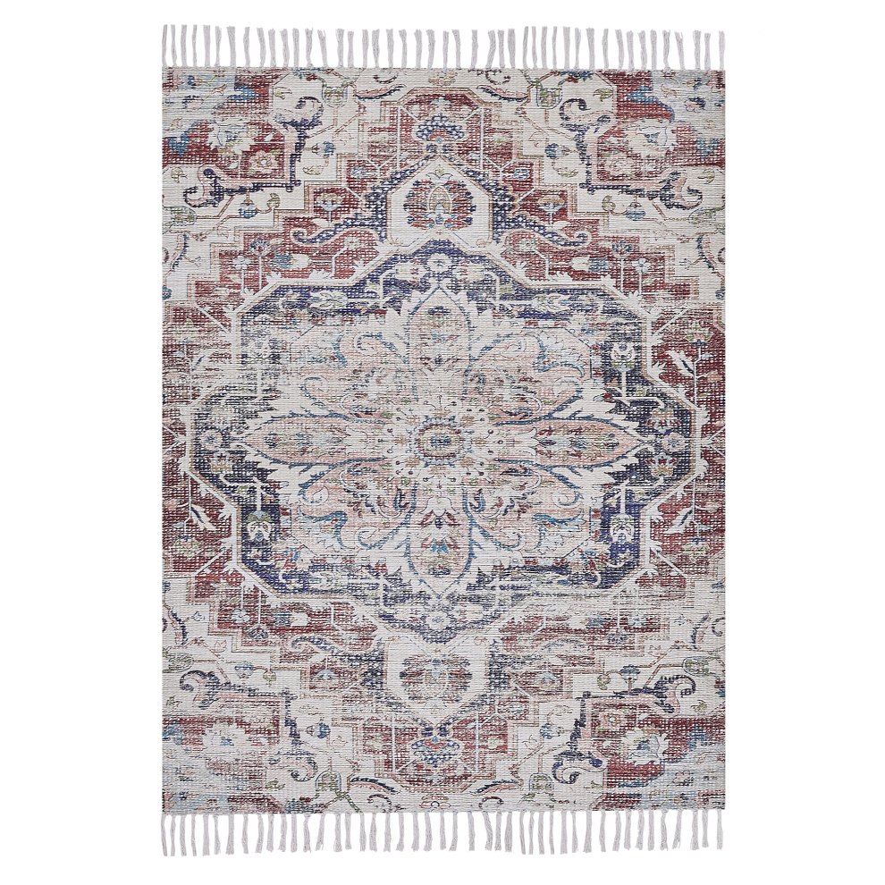 Beliani Rug Kelkit Multicolour 140 X 200 Cm