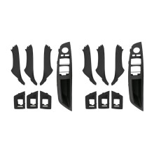 14 StüCke Auto Innen TüR Griff Fenster Lift Schalter Armlehnen Verkleidung FüR- 5 Series F10 F11 F18 2010-2017 RHD 51417225875