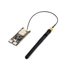 Scheda di Sviluppo Wi-Fi 6 Dual-Band ESP32-C5 con Processore RISC-V A 240 MHz e Antenna.