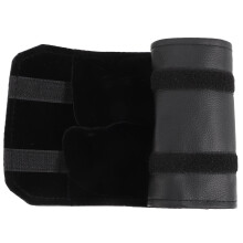 1Elegante Jewelry Pouch Voor Thuis PU Leer Zwart