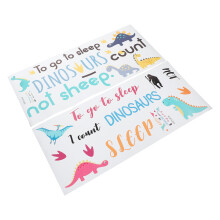 Gekleurde PVC Dinosaur Wandstickers Voor Woonkamer