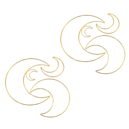 8St DIY Krans Ring Gouden Ijzeren Voor Droomvanger