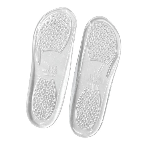 Coussinet de chaussure de Massage transparent, semelles