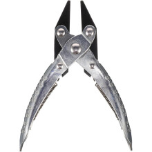 Precisie platbektang, gereedschap voor het maken van sieraden en andere knutselprojecten, kleine parallelle bekkentang met veermechanisme.
