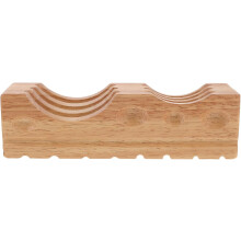Houten blokken voor het polijsten van sieraden, benodigdheden voor het maken van sieraden, handpolijstpad, zacht metalen vormblok.