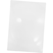 Vergrootglas voor het lezen van een volledige pagina, 260 mm x 180 mm, ultradun Fresnel-vergrootglas.