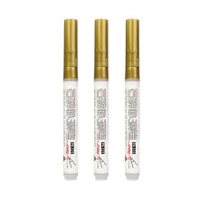 Denkmalreparaturmarker mit ölbasierter Tinte für-Gold 3 Stück