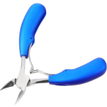 Nagelschaar met haviksbek, roestvrijstalen teennagelknipper, precisiegereedschap, gebogen nagelknipper