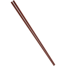 1 paar Chinese lange houten eetstokjes, bruin, praktisch, gemakkelijk schoon te maken, extra lange kookstokjes