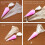 Glitzer-Creme-Klebstoffe, flexibel, permanent, Epoxidharz,-Rot 10