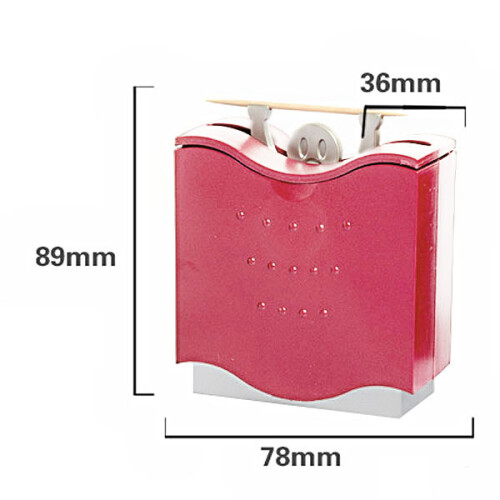1Toothpick Holder Duurzaam PVC Gewichtheffer Stijl