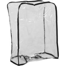 Stofhoes voor koffers, gemaakt van PVC-materiaal, geschikt voor op reis. Beschermt koffers tegen krassen en stof.