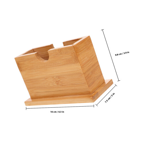 Duurzame Bamboe Tissue Organizer Voor Huishoudens 1