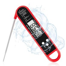 Digital Meat Thermometer for Cooking Kitchen Food Instant Thermometer with Backlight for BBQ Grill Smoker Thermometer