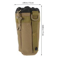 1Waterfleszak Khaki 1000D Nylon Met Systeem En Handige Draaglus