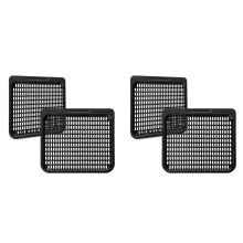 4 Stücke Ersatz-Garplatten, 10 QT Mesh-Kochgestell Air Fryer Zubehör, Air Fryer Ofen, Spülmaschinenfest (10 QT)