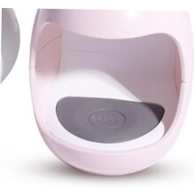Draagbare mini-nagellamp voor gellak, geschikt voor één vinger, nageldroger met LED-licht en UV-uitharding.