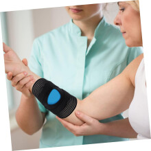 Bevestigingsriem voor ijspak voor enkeltherapie, draagbare ijszakriem, zwart.