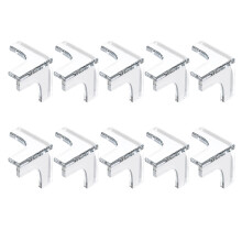 10St Duurzame PVC Hoekbeschermers Transparant Meubelveiligheid