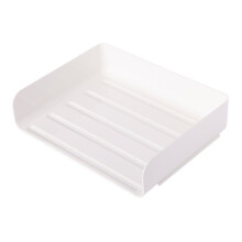 1Desktop File Cabinet Wit ABS Stapelbaar Document Tray