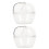 2St Plastic Hamster Badkamer, Geschikt Syrische Hamsters 1