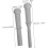 Plastic Threaded Replacement Handle for Rocking Resistant Grip Thread Design Compatible 2
