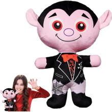 Vampyr plys legetøj tøjdukke, 20 cm sød vampyr plys tøjdyr, tegneserie Halloween legetøj vampyr plysdukke