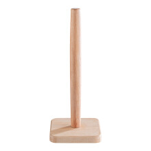 1Wood Paper Roll Holder Keukenpapierhouder Met Antislip Basis