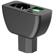 Adattatore Universale per Porta USB per Caricabatteria Rapido per Veicoli Elettrici per Bici Elettriche e Servizi di Consegna di Cibo 60 V 72 V