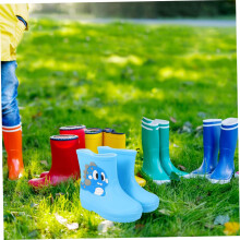 Waterdichte regenlaarzen voor kinderen met cartoondesign, antislip buitenschoenen voor jongens en meisjes