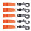 10St Veiligheidsfluit Camping Lichtgewicht Met Sleutelhanger 1