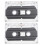 2St Cassettebandjes Voor Opname 30 Min Transparant 1