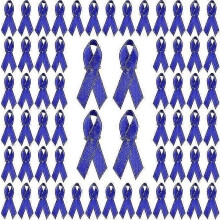 200 cintas con imperdibles, broches de cinta para concienciación sobre el cáncer, ideales para fiestas, eventos y decoración de ropa.
