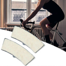 Reemplazo de pastillas de freno Accesorios profesionales Fieltro de algodón de fricción Pinza Piezas para bicicletas estáticas Almohadi
