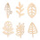 100St Bloem En Gras Chips Voor Creatieve Knutselprojecten 7