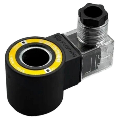 Συμβατό με SP-COUP-24DC/80 12DC/80 COI-230/50/60/80 Κίτρινο πηνίο ηλεκτρομαγνητικής βαλβίδας