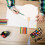 2St Handgemaakte white Waaier Voor Kinderkunst En Graffiti 8