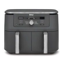 Ninja MAX Dual Zone Digital Air Fryer, 2 Drawers, 9.5L, 6-in-1, Uses No Oil, Air