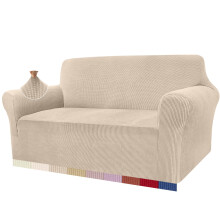 Granbest High Stretch Sofa Covers 2 Seater Super Soft Loveseat Cover Universal C