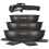 Non Stick Frying Pan Set for Induction Hobs, 7 Piece, Kitchen Cookware Set with 1