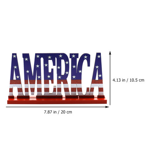 1X Independence Day Display Voor Tafeldecor En 1