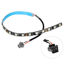 LED-Wasserdichte Lichtleiste für Elektroroller, Nacht-Sicherheitswarnlichtleiste für M4 Max Roller-Seitenlicht